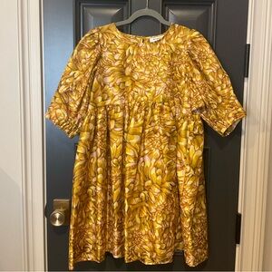 Kika Vargas for Target Yellow Floral Dress